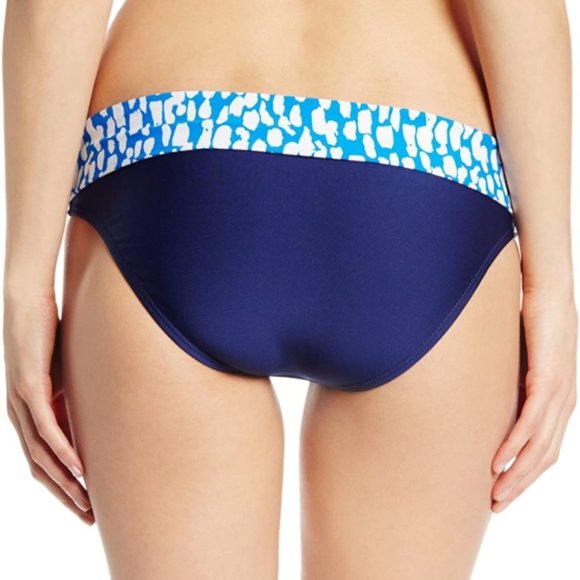 3/$30 Splendid Coastal Banded Blue Swim Bottoms Size S - Picture 5 of 12